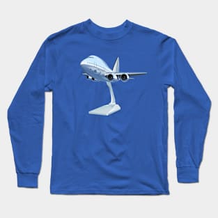 Cartoon airplane Long Sleeve T-Shirt
